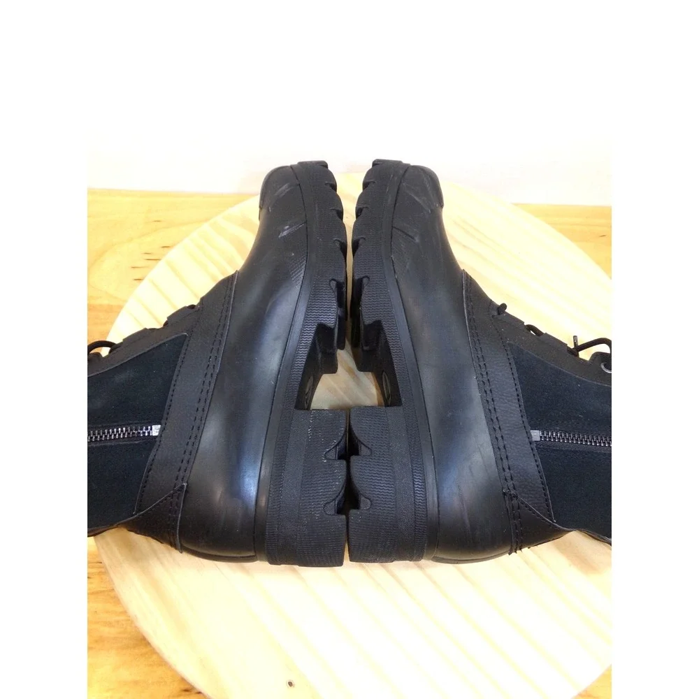 Sperry Duck Rain Boots STS88779 Womens Black Size 9 Chunky Booties